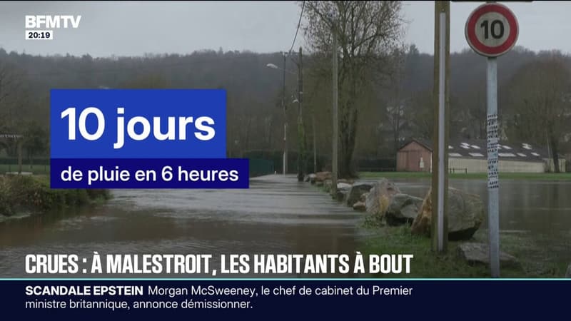 La ville de Malestroit est confrontée à des inondations importantes
