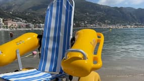 Une handiplage inaugurée par la mairie de Menton