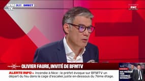 "Quand la démocratie parle, il faut la respecter": Olivier Faure accuse Emmanuel Macron de "créer du désordre"