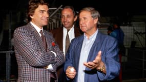 Bernard Tapie et Michel Hidalgo