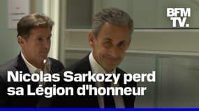 L'ancien président Nicolas Sarkozy est officiellement exclu de la Légion d'honneur