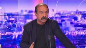 Philippe Martinez, secrétaire général de la CGT, le 14 mars 2023 sur BFMTV.