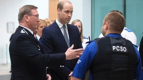 Le prince William à Manchester le 2 juin 2017