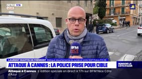 Policiers agressés à Cannes: Laurent Martin de Frémont, d'Unité SGP Police FO 06, donne des nouvelles de la cheffe d'équipage