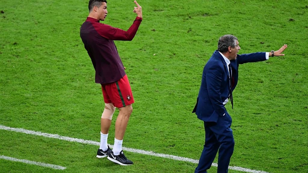 Ronaldo et Santos