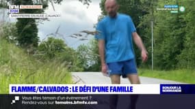 Calvados: atteint de la maladie de Huntington, Olivier Pouillet portera la flamme olympique avec ses enfants