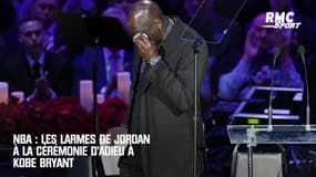 NBA : Les larmes de Jordan à la cérémonie d'hommage à Kobe Bryant