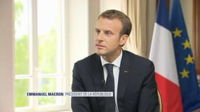 Emmanuel Macron répondait ce vendredi aux questions de Ruth Elkrief. 