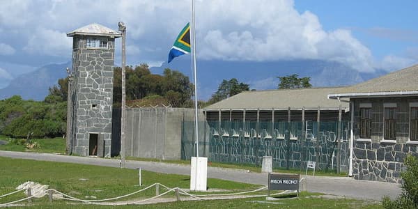 Entrée de la prison de Robben Island