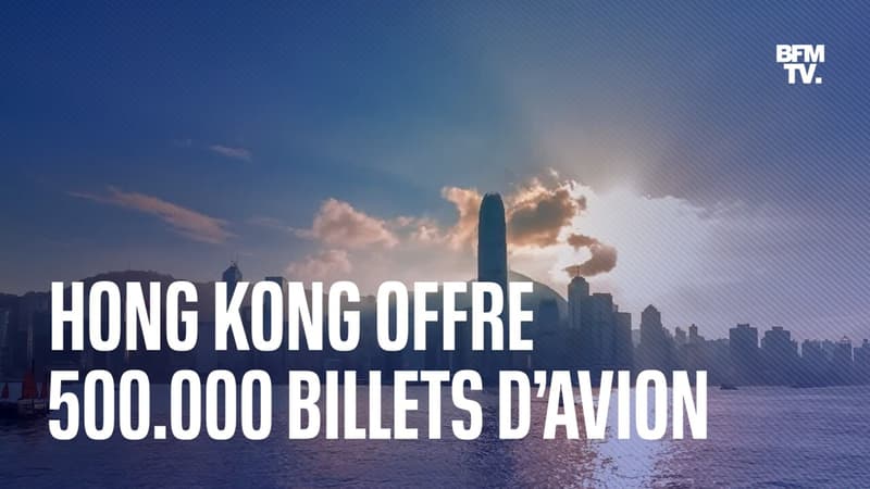 Le gouvernement de Hong Kong offre 500.000 billets d'avion pour relancer le tourisme