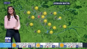 Météo Paris-Ile-de-France du mercredi 28 décembre 2016: Température en baisse tout au long de la journée et ciel dégagé pour ce soir