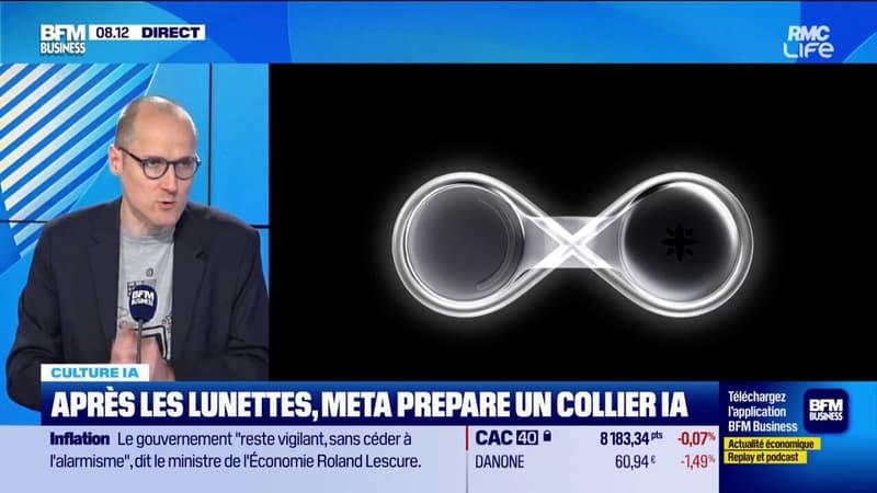 Après les lunettes, Meta prépare un collier IA