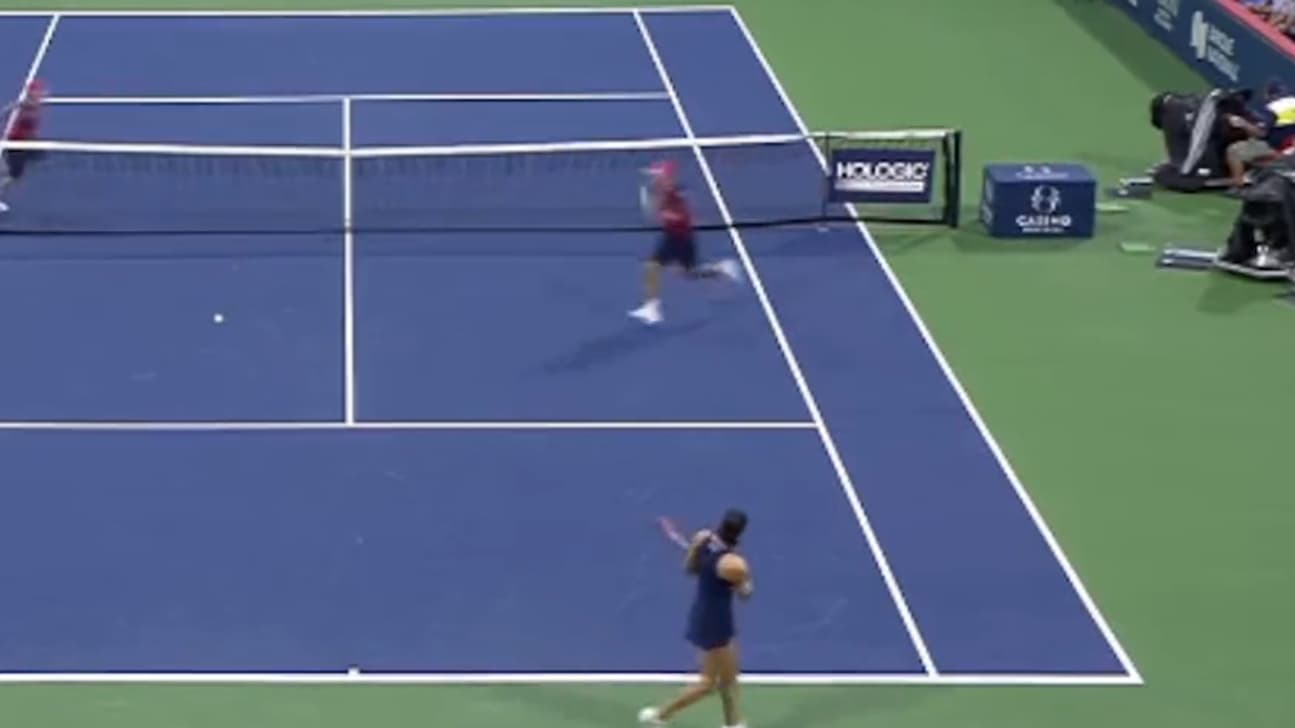 Caroline Garcia au tournoi de Montréal, en août 2023 Caroline Garcia au tournoi de Montréal, en août 2023