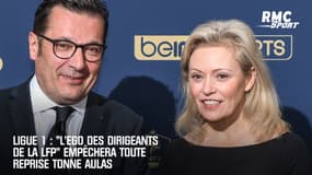 Ligue 1 : "L'ego des dirigeants de la LFP" empêchera toute reprise tonne Aulas