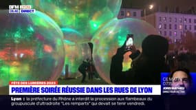 Fête des Lumières 2023: une première soirée dans les rues de Lyon