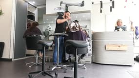 Un salon de coiffure à Nice