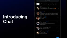 L'interface de Chat sur X