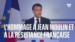  L'hommage d'Emmanuel Macron à Jean Moulin et à la Résistance française en intégralité