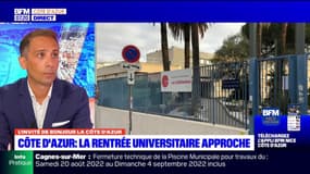 Côte d'Azur: des travaux en même temps que les cours à l'université