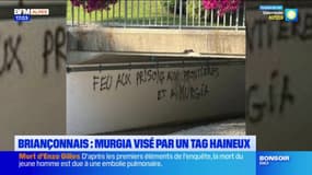 Briançon: le maire Arnaud Murgia visé par un tag haineux