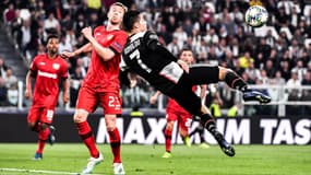 Cristiano Ronaldo lors de Juventus-Leverkusen, le 1er octobre 2019