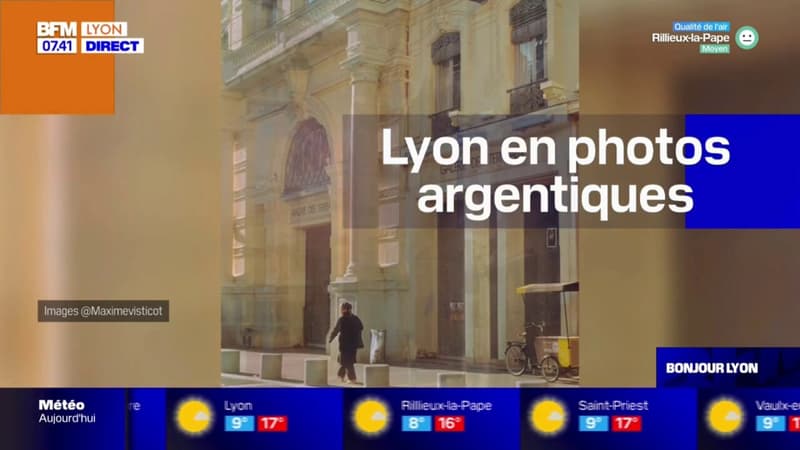 Lyon: le ville photographiée à l'argentique