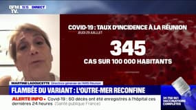 Covid-19: la directrice générale de l'ARS Réunion affirme que le taux d'incidence a doublé en une semaine sur l'île