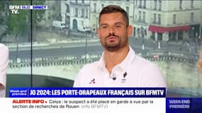 "J'ai ressenti beaucoup de fierté": Florent Manaudou, porte-drapeau de la France pour la cérémonie d'ouverture des JO, témoigne