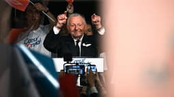 Jean-Michel Aulas, candidat pour les élections municipales, à Lyon le 26 septembre 2026 