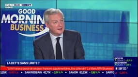 Bruno Le Maire: "Il est moins coûteux pour la nation française de s'endetter à des taux très bas plutôt que d'avoir des dizaines de milliers de faillites d'entreprises et des millions de chômeurs" 