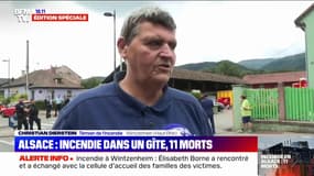 Incendie à Wintzenheim: un témoin explique avoir "entendu crier des voix, comme si quelqu'un égorge un cochon"