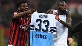 Kessié et Bakayoko avaient brandi comme un trophée le maillot du capitaine de la Lazio