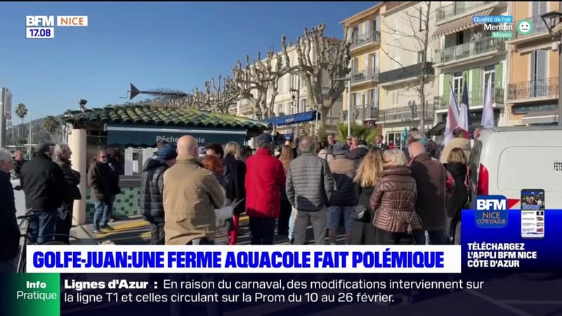 Golfe-Juan: le projet d'une ferme aquacole fait polémique