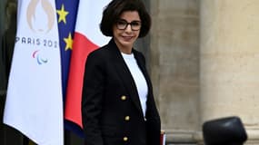 Rachida Dati, sur le perron de l'Elysée, le 12 juin 2024 à Paris