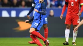 Benjamin Pavard face au Pays de Galles - AFP