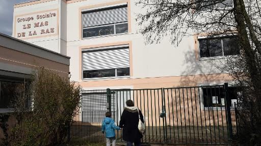 Le 24 mars 2015, vue de l'école de Villefontaine que dirigeait un homme mis en examen pour viols Le 24 mars 2015, vue de l'école de Villefontaine que dirigeait un homme mis en examen pour viols