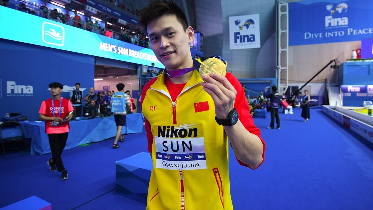 Sun Yang ne participera pas aux Jeux olympiques de Tokyo