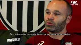 Iniesta : "Le beau jeu, c'est avoir le ballon" (Teaser Transversales)