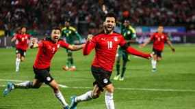 La joie de Salah face au Sénégal