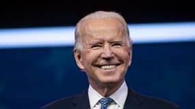 Le président américain élu Joe Biden, le 22 décembre 2020 à Wilmington