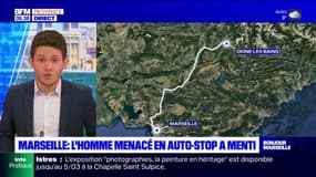 Marseille: l'homme menacé en auto-stop a menti