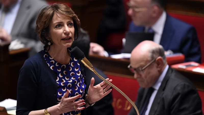 La ministre de la santé, Marisol Touraine, à l'Assemblée nationale, le 8 avril 2015