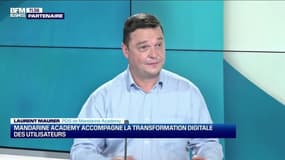 Laurent Maurer (Mandarine Academy) : Mandarine Academy accompagne la transformation digitale des utilisateurs - 06/03