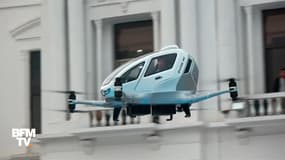 En Chine, le taxi drone Ehang 184 transporte son premier passager en public 