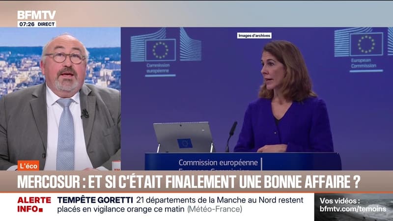 BFM éco : Mercosur, et si c'était finalement une bonne affaire ? - 09/01