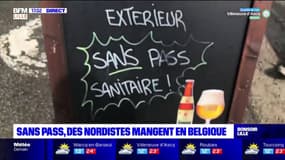 Pass sanitaire: les Nordistes partent manger en Belgique
