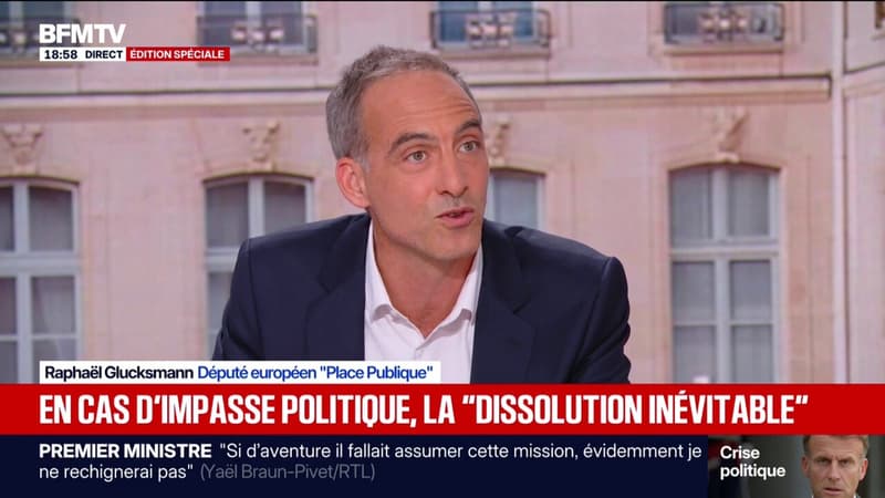 Futur Premier ministre: Raphaël Glucksmann, député européen 