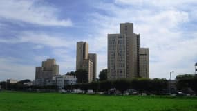 La tour 27, dans le quartier de la Croix Blanche, à Vigneux-sur-Seine