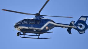 Un hélicoptère de la gendarmerie (photo d'illustration)