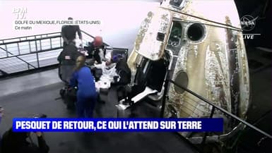 BFMTV répond à vos questions : Pesquet, retour sur Terre par la mer ! - 09/11